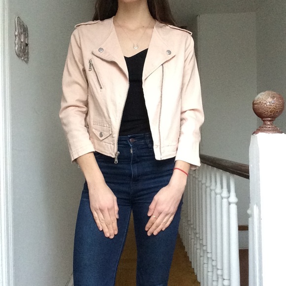 Banana republic pink denim jacket S - Picture 5 of 5